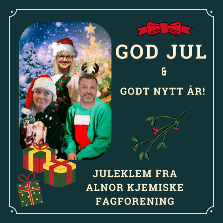 Julekonkurransen er avsluttet! 🎄